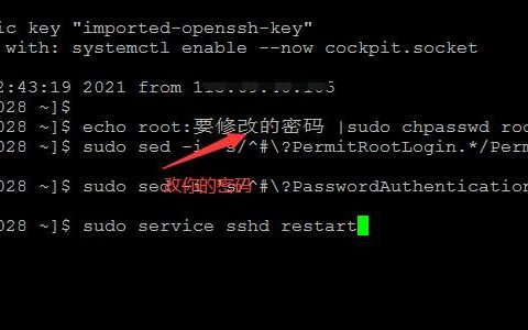 甲骨文服务器SSH端opc账户改root账户登录方法