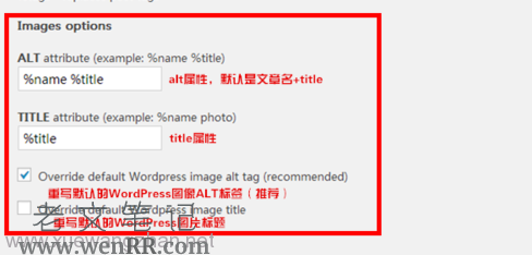wordpress网站自动添加图片alt属性和title属性步骤6
