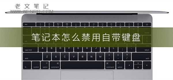 笔记本怎么禁用自带键盘