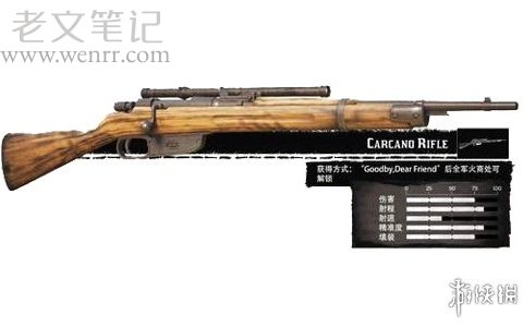 荒野大镖客2武器解锁介绍 卡尔卡诺步枪