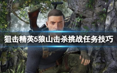 《狙击精英5》狼山击杀挑战任务怎么做？狼山击杀挑战任务技巧